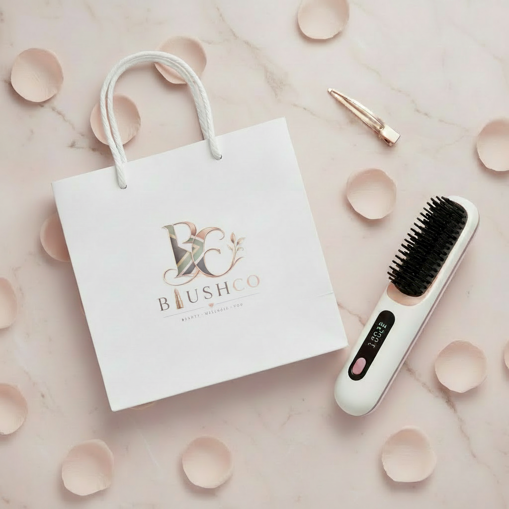 BlushCo Flat Lay - Exact Handles